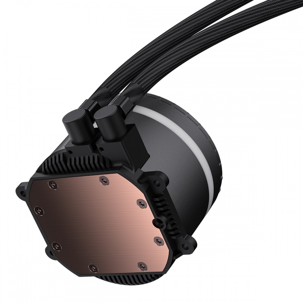 GameMax Iceburg Black 240mm ARGB AIO Water Cooler Liquid Cooling System